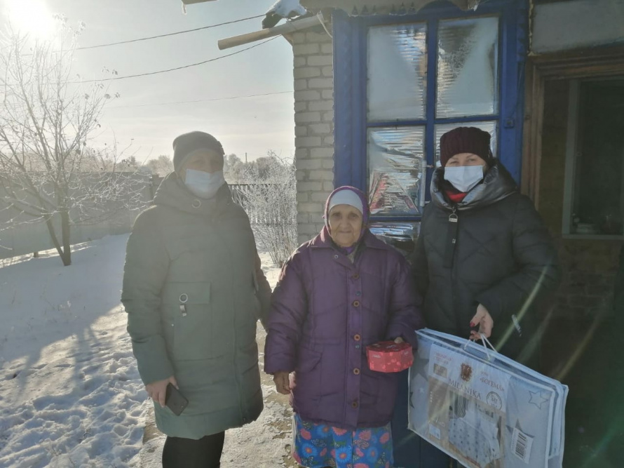 12 декабря своё 95 –летие отметила жительница села Нижняя Покровка Нина Ивановна Артюшкина